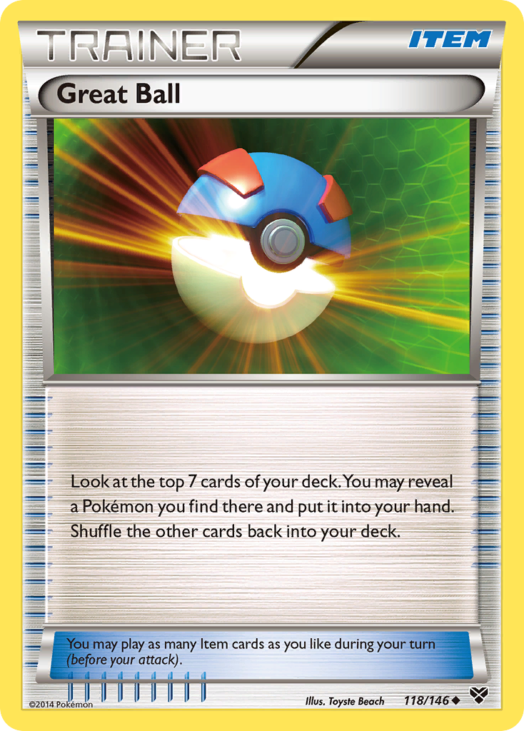 Great Ball (118/146) [XY: Base Set] Reverse Holofoil