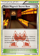Team Magma's Secret Base (32/34) [XY: Double Crisis] Reverse Holofoil