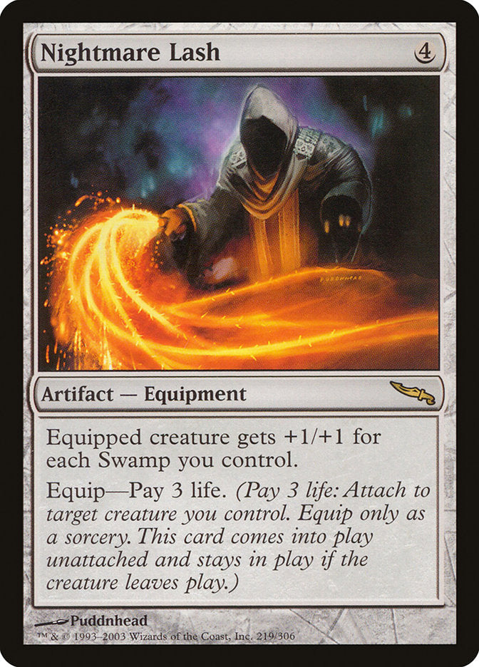 Nightmare Lash [Mirrodin] Foil