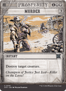 Murder [Outlaws of Thunder Junction: Breaking News] Foil