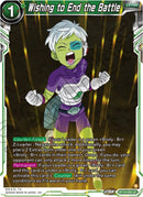 Wishing to End the Battle (BT19-099) [Fighter's Ambition] Parallel Foil