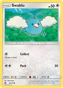 Swablu (56/70) [Sun & Moon: Dragon Majesty] Reverse Holofoil