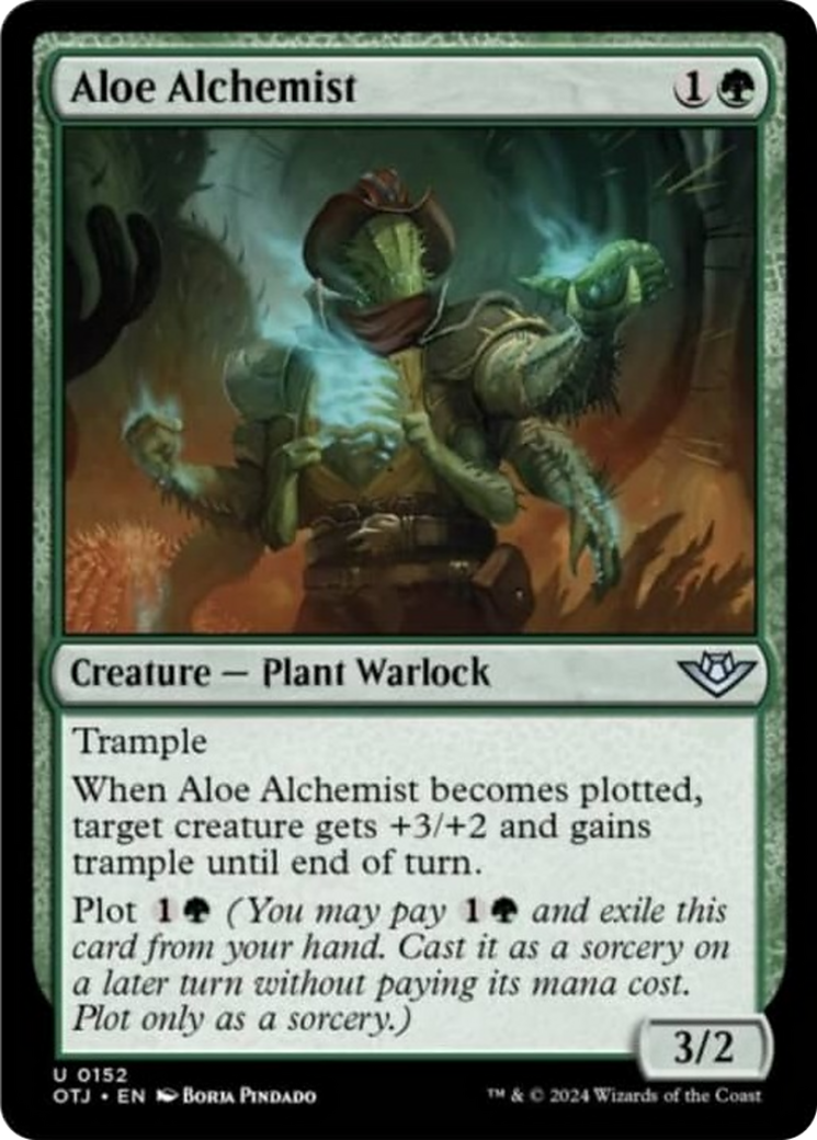 Aloe Alchemist [Outlaws of Thunder Junction] Foil