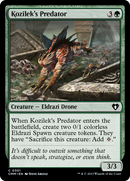 Kozilek's Predator [Commander Masters] Foil