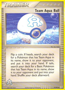 Team Aqua Ball (75/95) [EX: Team Magma vs Team Aqua] Reverse Holofoil