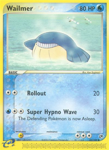 Wailmer (83/100) [EX: Sandstorm] Reverse Holofoil
