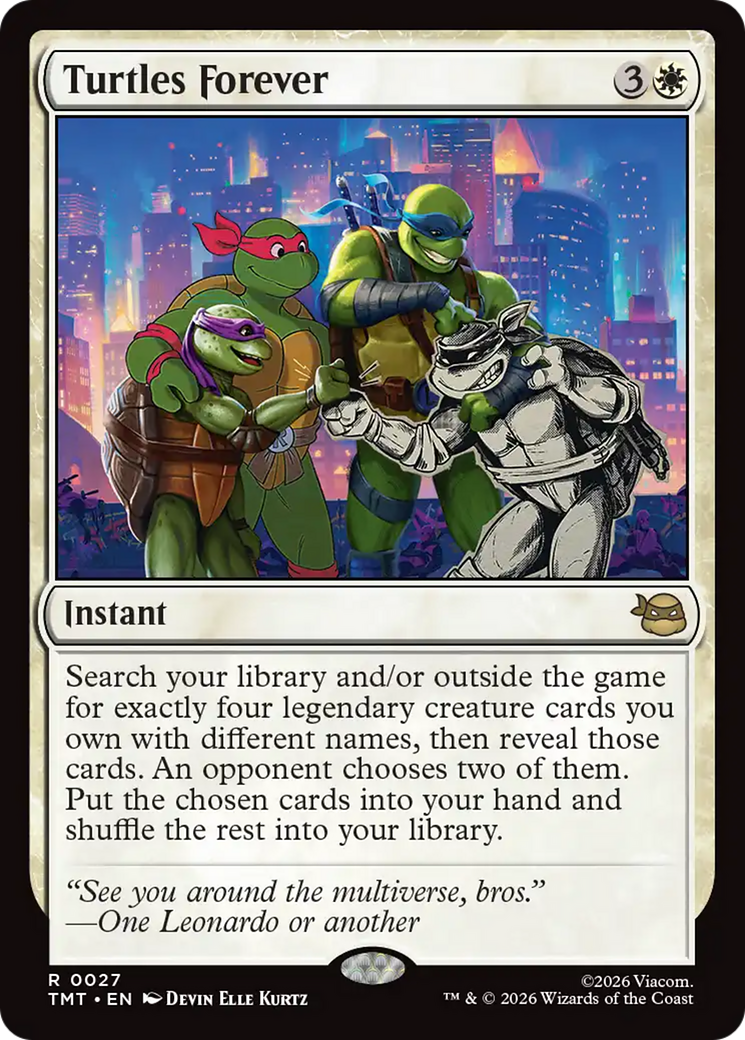 Turtles Forever [Teenage Mutant Ninja Turtles] Foil
