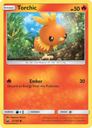 Torchic (25/168) [Sun & Moon: Celestial Storm] Reverse Holofoil