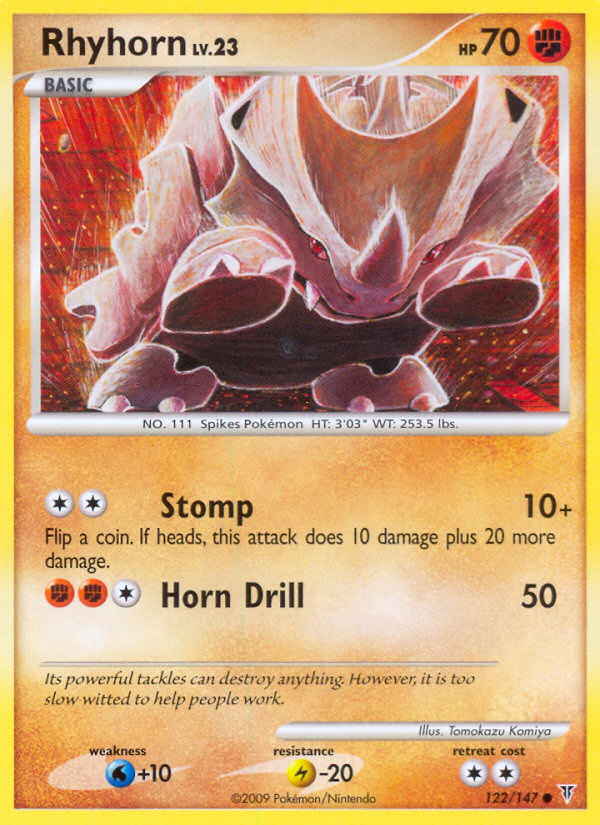 Rhyhorn (122/147) [Platinum: Supreme Victors] Reverse Holofoil