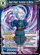Great Priest, Invitation to Battle (BT16-023) [Realm of the Gods] Parallel Foil