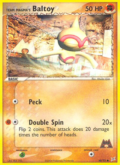 Team Magma's Baltoy (60/95) [EX: Team Magma vs Team Aqua] Reverse Holofoil