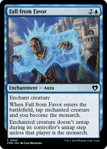 Fall from Favor [Commander Masters] Foil