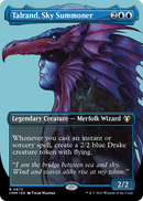 Talrand, Sky Summoner (Borderless Profile) [Commander Masters] Foil