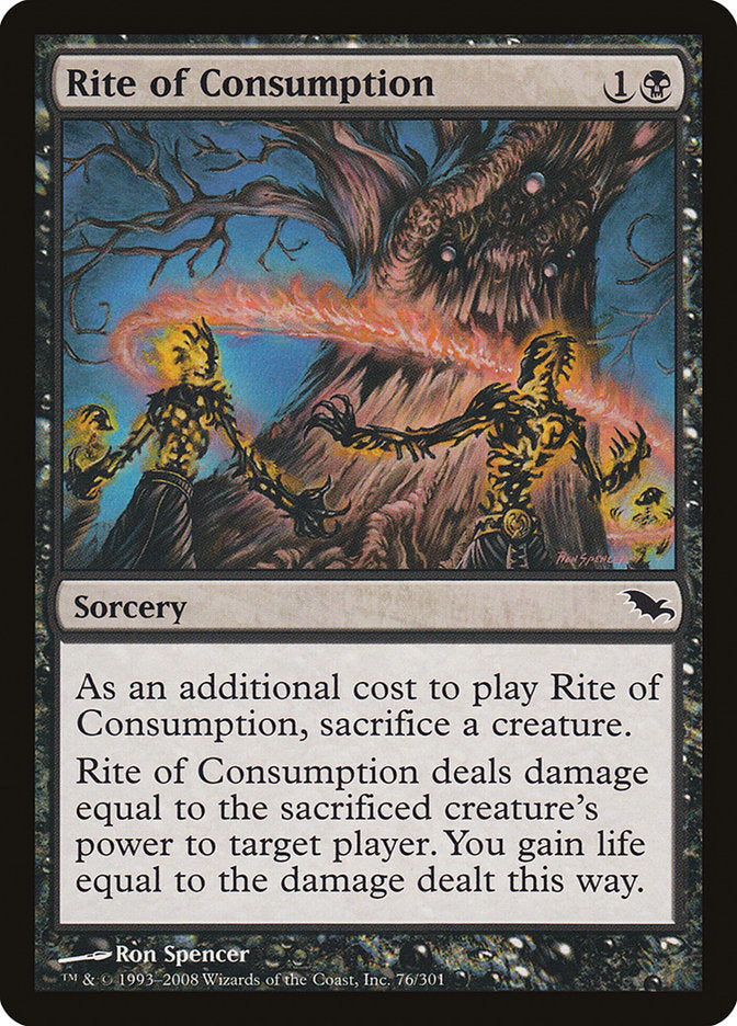 Rite of Consumption [Shadowmoor] Foil