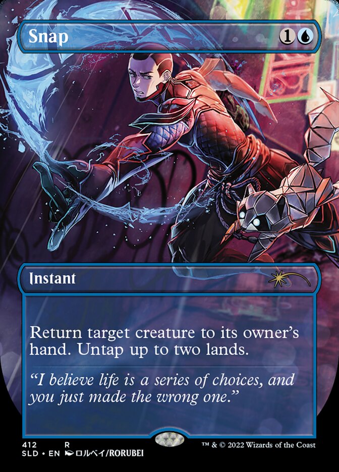Snap (Borderless) [Secret Lair Drop Series] Foil