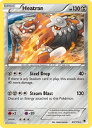 Heatran (63/119) [XY: Phantom Forces] Reverse Holofoil