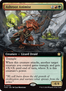 Ashroot Animist (Extended Art) [Foundations] Foil