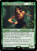 Leela, Sevateem Warrior [Doctor Who] Foil