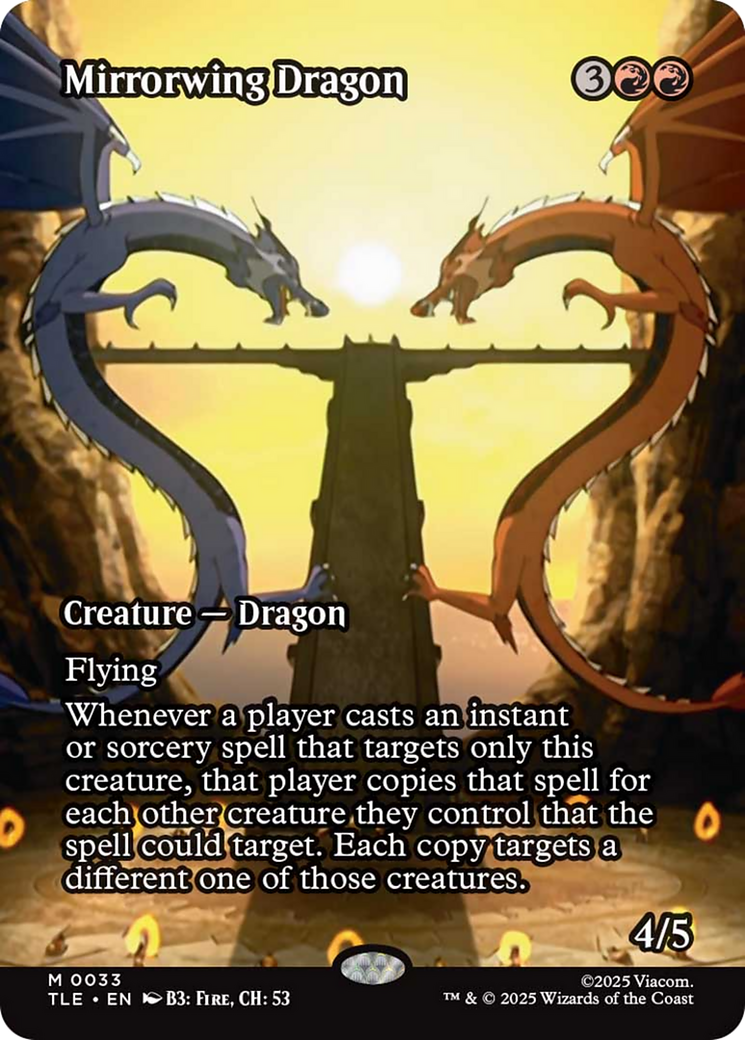 Mirrorwing Dragon (Borderless) [Avatar: The Last Airbender: Eternal-Legal] Foil