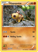 Hippopotas (87/160) [XY: Primal Clash] Reverse Holofoil