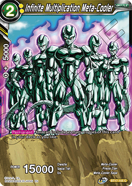 Infinite Multiplication Meta-Cooler (BT17-105) [Ultimate Squad] Parallel Foil