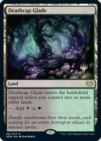 Deathcap Glade (Promo Pack) [Innistrad: Crimson Vow Promos] Foil