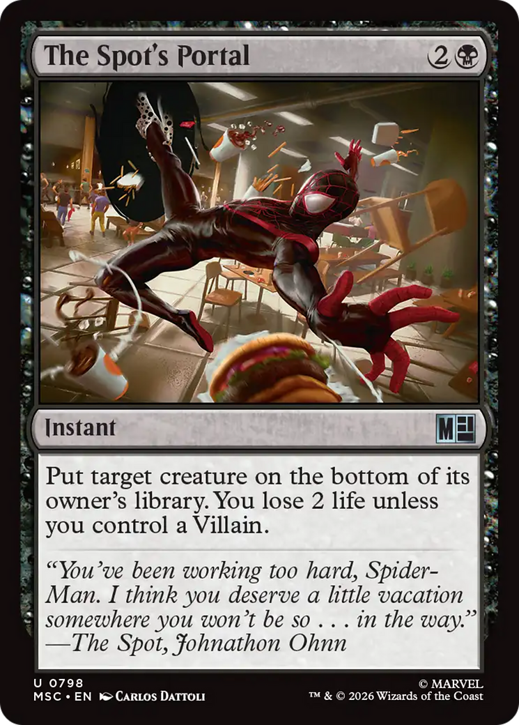 The Spot's Portal [Marvel Super Heroes Commander] Foil