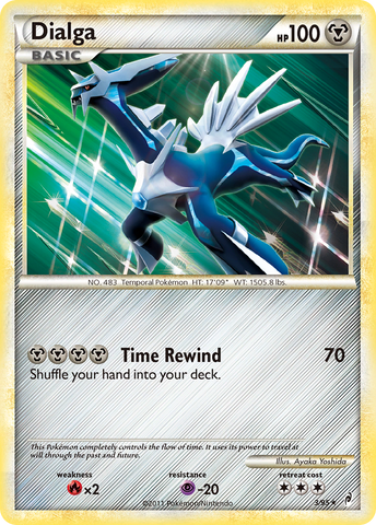 Dialga (3/95) [HeartGold & SoulSilver: Call of Legends] Reverse Holofoil