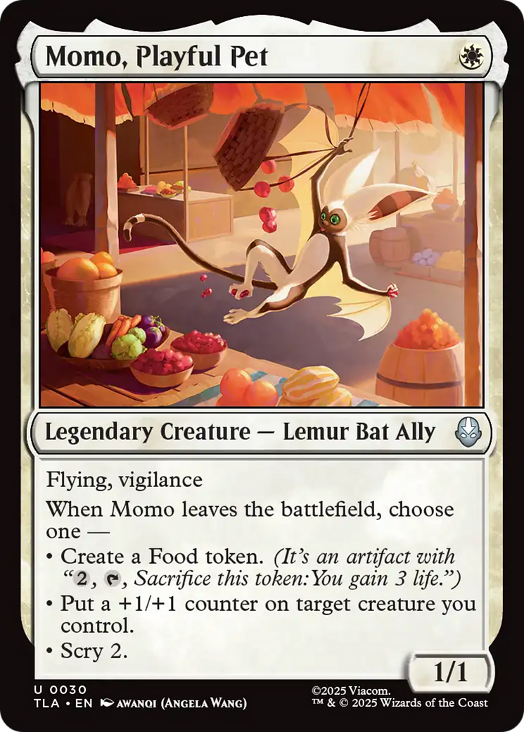 Momo, Playful Pet [Avatar: The Last Airbender] Foil