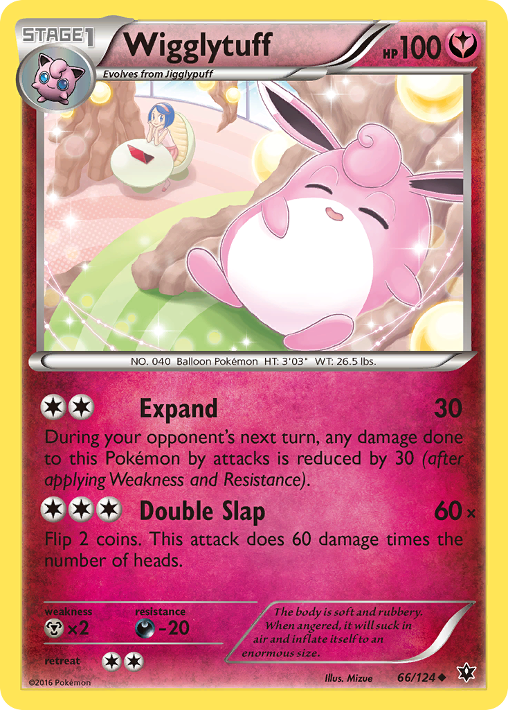 Wigglytuff (66/124) [XY: Fates Collide] Reverse Holofoil