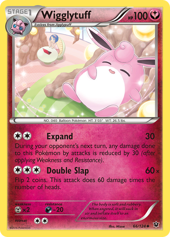 Wigglytuff (66/124) [XY: Fates Collide] Reverse Holofoil