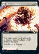 Flamescroll Celebrant // Revel in Silence (Extended Art) [Strixhaven: School of Mages] Foil