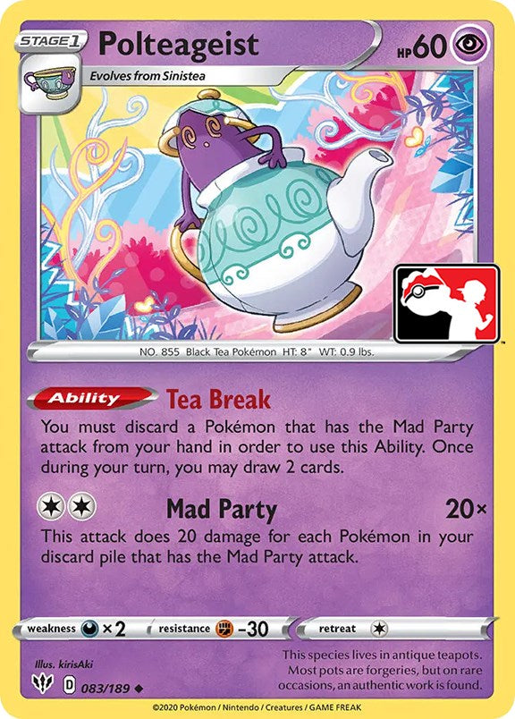 Polteageist (083/189) [Prize Pack Series One] Holofoil