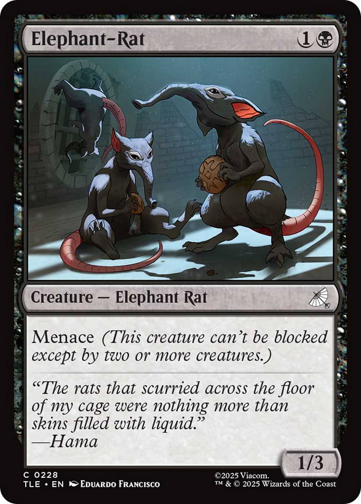 Elephant-Rat [Avatar: The Last Airbender: Eternal-Legal] Foil