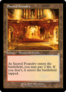 Sacred Foundry (Retro) [Ravnica Remastered] Foil