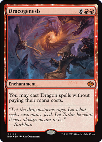 Dracogenesis [Tarkir: Dragonstorm] Foil