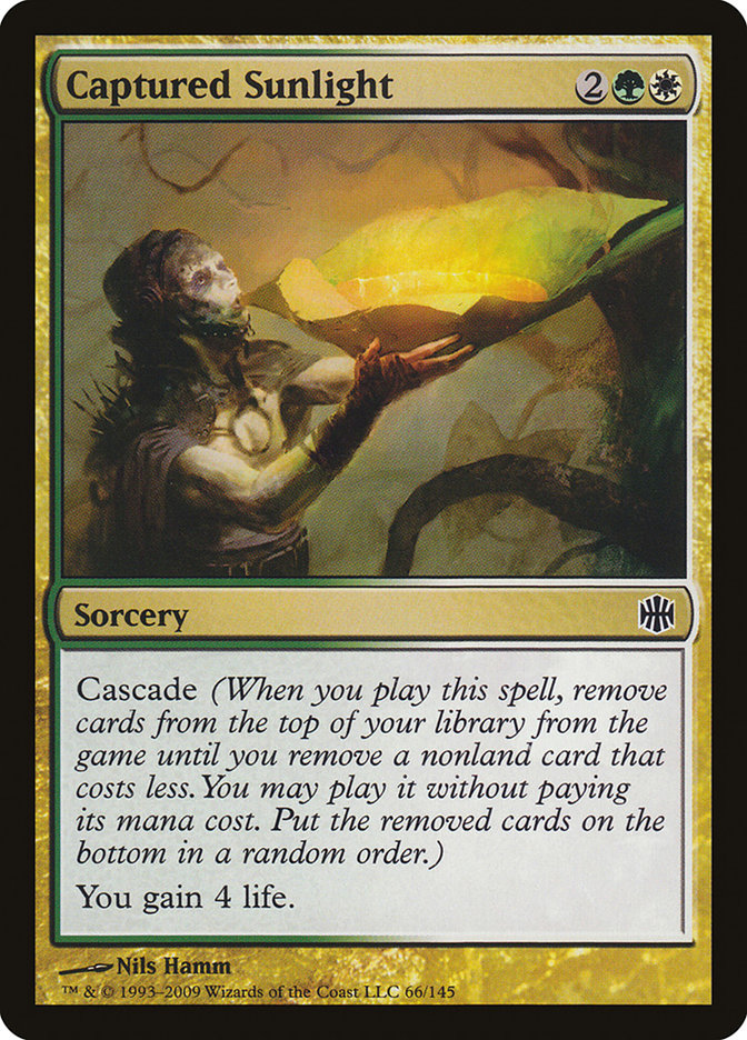 Captured Sunlight [Alara Reborn] Foil