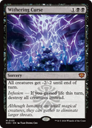 Withering Curse [Secrets of Strixhaven] Foil