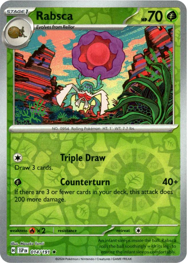 Rabsca (014/191) [Scarlet & Violet: Surging Sparks] Reverse Holofoil