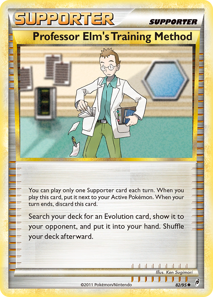 Professor Elm's Training Method (82/95) [HeartGold & SoulSilver: Call of Legends] Reverse Holofoil