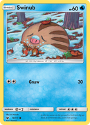 Swinub (19/111) [Sun & Moon: Crimson Invasion] Reverse Holofoil