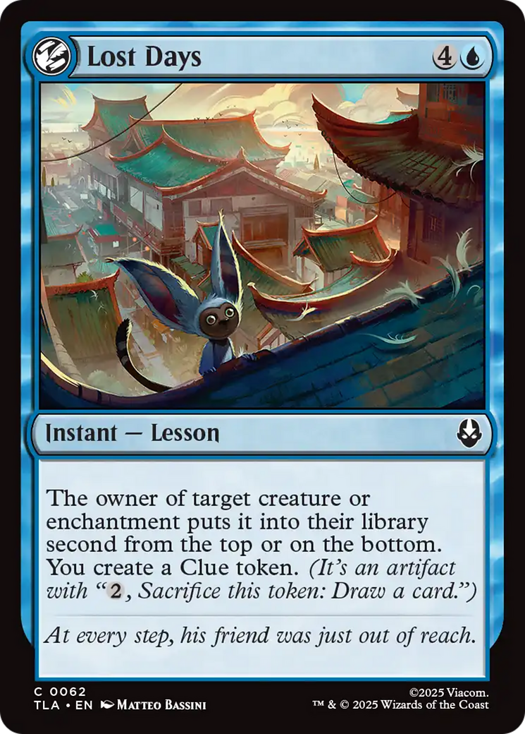 Lost Days [Avatar: The Last Airbender] Foil