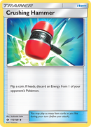 Crushing Hammer (115/149) [Sun & Moon: Base Set] Reverse Holofoil