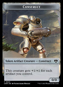Servo // Construct (0041) Double-Sided Token [Commander Masters Tokens] Foil