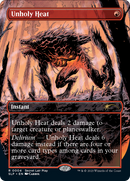 Unholy Heat (Borderless) [Secret Lair Showdown] Foil