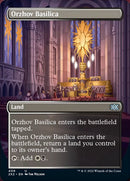 Orzhov Basilica (Borderless Alternate Art) [Double Masters 2022] Foil