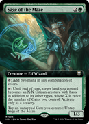 Sage of the Maze (Extended Art) [Modern Horizons 3 Commander] Foil
