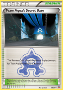 Team Aqua's Secret Base (28/34) [XY: Double Crisis] Reverse Holofoil