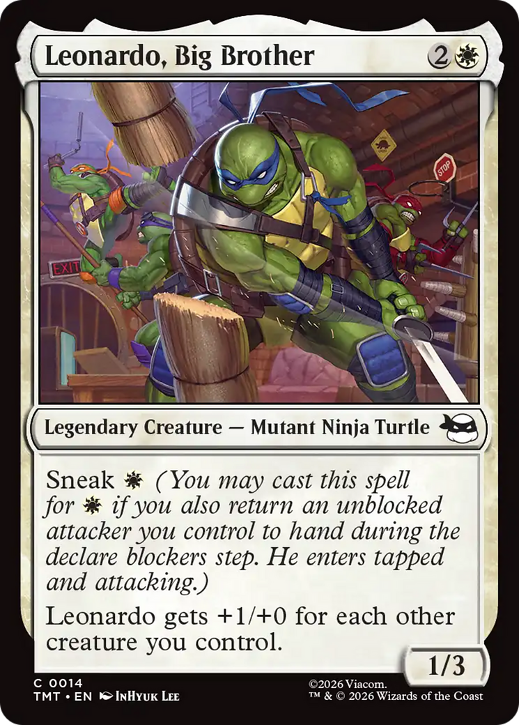 Leonardo, Big Brother [Teenage Mutant Ninja Turtles] Foil