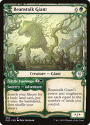 Beanstalk Giant // Fertile Footsteps (Showcase) [Throne of Eldraine] Foil